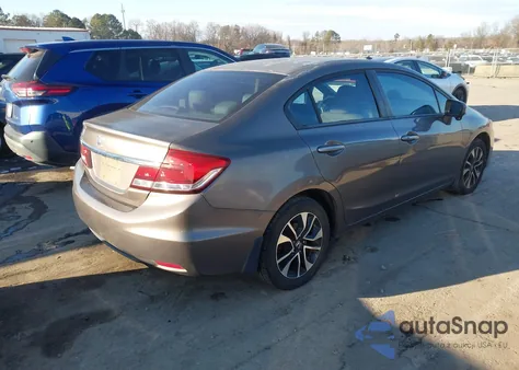 2014 Honda Civic Ex из США, поврежденный, VIN 2HGFB2F80EH543947